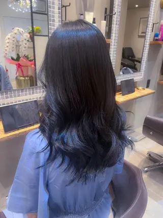 セミロング 【Hwyl】ヒュイル八王子【髪質改善】所属・✨髪質改善✨艶髪✨ MARIのヘアスタイル