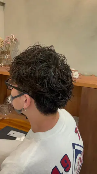 ショート 名古屋/伏見/花屋 併設/不破新のヘアスタイル