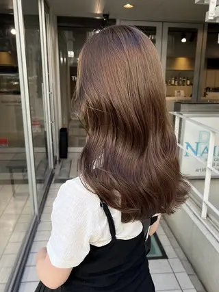 ロング カラー ハイトーン/ブリーチ 💙みずき💙のヘアスタイル