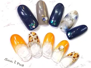 ネイル @.Freestyle 【フリースタイル】所属・根本 奈美のネイルデザイン