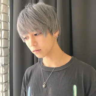 ショート カラー メンズ ORIKA 美容室のヘアスタイル