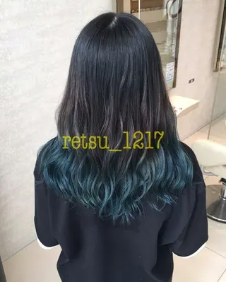 カラー セミロング 新規限定カット無料 クーポン有り【桂口】のヘアスタイル