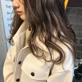 ロング カラー riho/ブリーチ/ デザインカラー/辻堂のヘアスタイル