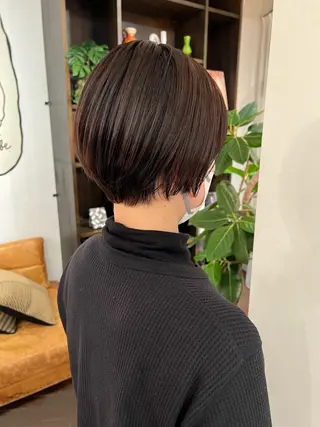 ショート デザインカット 加藤園のヘアスタイル