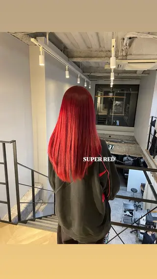 ロング カラー RIKO / ICI 伏見/カラーモデル/のヘアスタイル