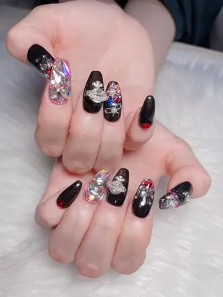 ネイル MiKi Nai池袋 長さだし得意のネイルデザイン