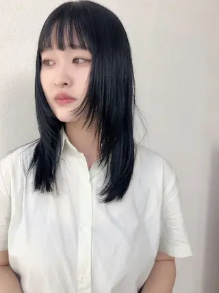 セミロング LUVISM名駅店所属・カット/ミディアム /名古屋/ioriのヘアスタイル