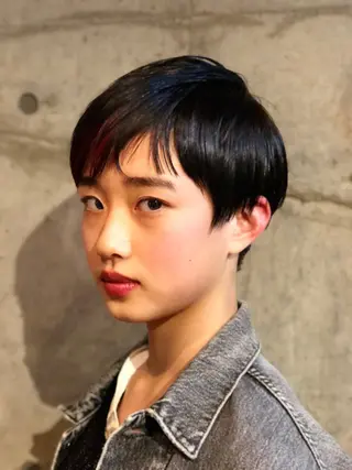 ショート カラー share salon OXY所属・🌈ショートの神様 🌈原田公祐のヘアスタイル