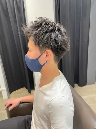 メンズ 細沼 葵のヘアスタイル