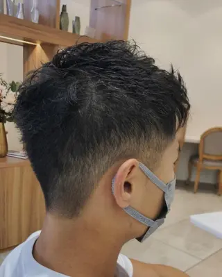 ショート メンズ 小林 優太 メンズパーマ✨のヘアスタイル