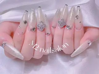 ネイル 長さだし専門店 M2 rikaのネイルデザイン