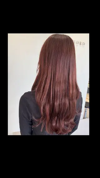 ロング カラー カマタ サユミ🪐のヘアスタイル