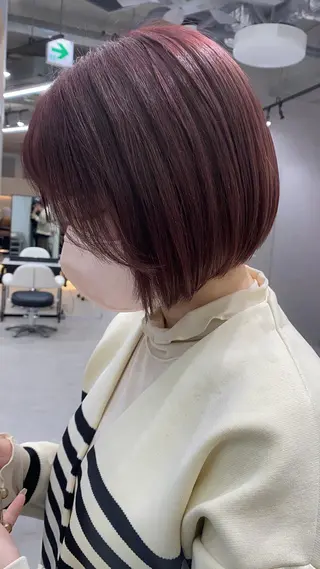 ショート hair salon dot.tokyo color所属・MANAMI 🥀ウルフカットのヘアスタイル