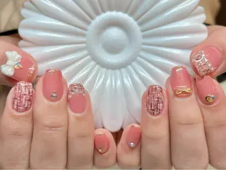 ショート カラー ネイル ネイルサロン リリーブランシュ所属・森 瑞紀のネイルデザイン