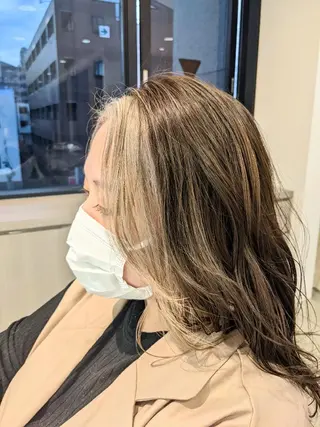 カラー ロング 小川 健治✨のヘアスタイル