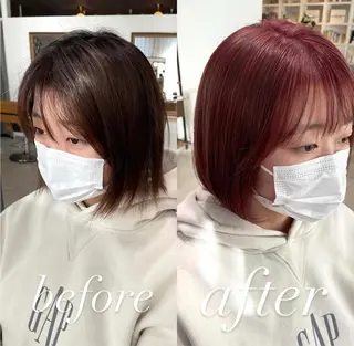 ミディアム カラー 過去一の柔髪ヘア 🌿IVYjoureのヘアスタイル