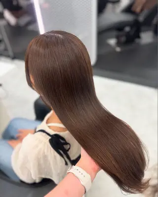 ロング カラー 🤍レイヤー/顔周り 暖色hirari🤍のヘアスタイル