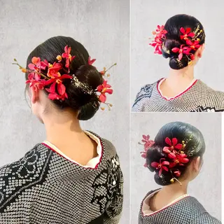 ヘアアレンジ Pivoine ヘアメイクピボワンヌのヘアスタイル