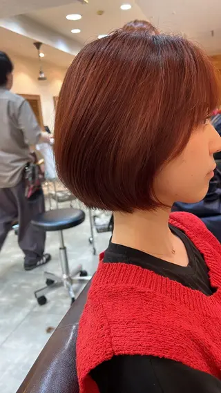 ショート カラー little  porto所属・透明感・艶感 小坂隼斗のヘアスタイル