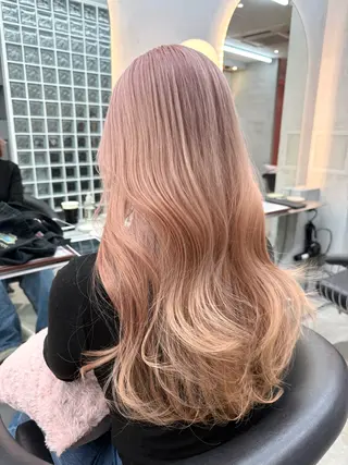 ロング カラー 福島 海翼のヘアスタイル