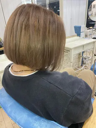 ミディアム カラー ENO ✨ハイトーン✨のヘアスタイル