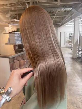 ロング カラー 星野 遼太郎のヘアスタイル