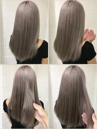 ロング カラー ‼️最新ハネエクステ 原宿のヘアスタイル