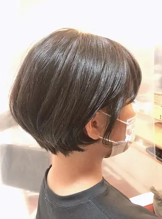 ショート 透明感カラーブリーチ 🌼シゲモトアヤ🌼のヘアスタイル
