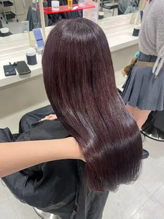 ロング カラー 大人上品ベージュ 🎀HARUNAのヘアスタイル
