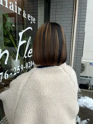 ショート Un Fleur所属・立野 希沙のヘアスタイル