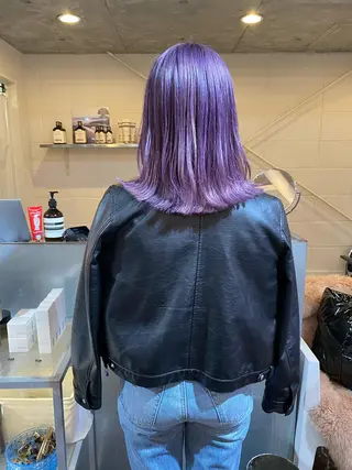 カラー iru所属・mi kiのヘアスタイル