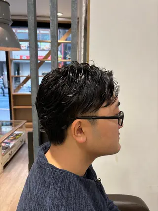 パーマ メンズ メンズカット/パーマ / ryo🐉のヘアスタイル