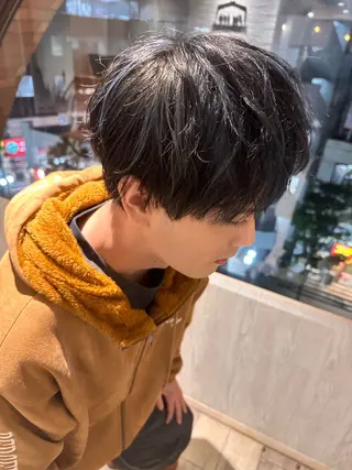 ショート カラー メンズ peg.hair所属・ブリーチカラー🫧 森　凪沙のヘアスタイル