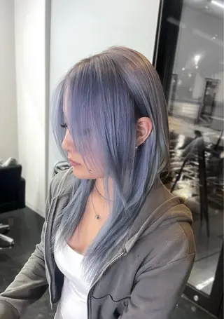 ロング BALE所属・祥華(さちか)／透 明感カラー／髪質改善のヘアスタイル