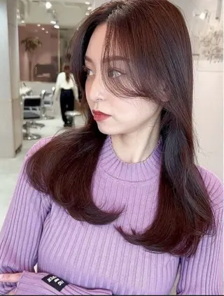 ロング カラー 村田 さくらのヘアスタイル