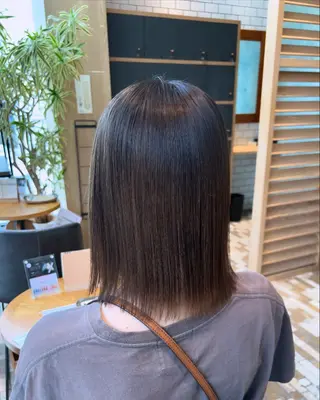 ミディアム カラー パーマ 🫧Ai/ ロロネー森ノ宮💖のヘアスタイル