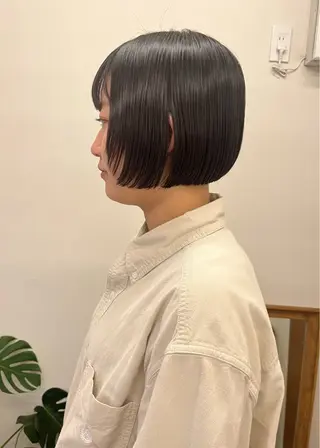 ショート 西山 紗耶香🪽 透明感カラー/ボブのヘアスタイル