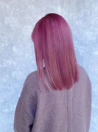 ミディアム カラー 入江 允のヘアスタイル