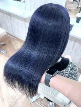 ロング カラー お肌トーン🆙カラー 全ての女性を艶髪にのヘアスタイル