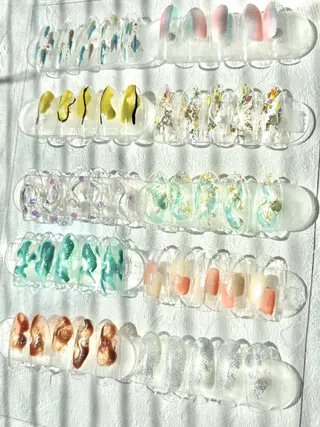 ネイル MITSUME 🎀 yumeのネイルデザイン