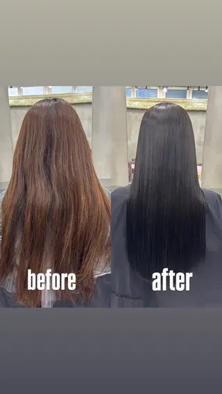 ロング カラー The Path ARENのヘアスタイル