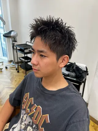 メンズ 光岡 楓稀のヘアスタイル