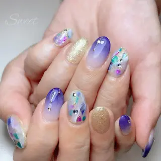 ネイル sweet 仲野陽子のネイルデザイン