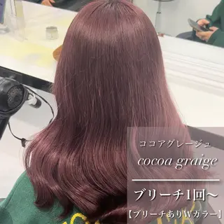 セミロング カラー 🎨ブリーチ職人 店長Takaya🎨のヘアスタイル