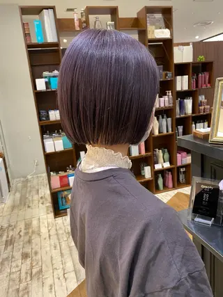 ショート カラー 栗原 瑞稀のヘアスタイル