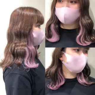 ミディアム 🦋美髪／エクステ 🦋アベイクミのヘアスタイル