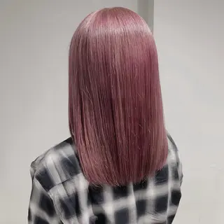 ロング カラー 韓国レイヤー🕊️ 柔らかベージュ🧸のヘアスタイル