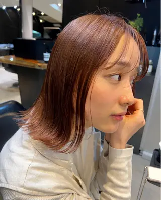 ショート カラー トレンドと似合わせ/ マンツーマン/西上楓のヘアスタイル