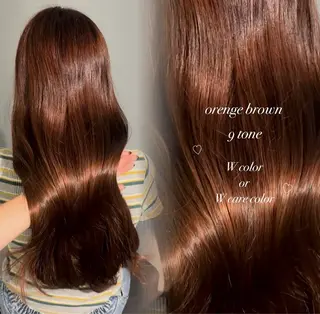 ロング yuka♡/ボブ カット/暖色カラーのヘアスタイル
