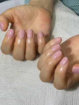 ネイル インク/鉱物アート ニュアンス☾natuのネイルデザイン